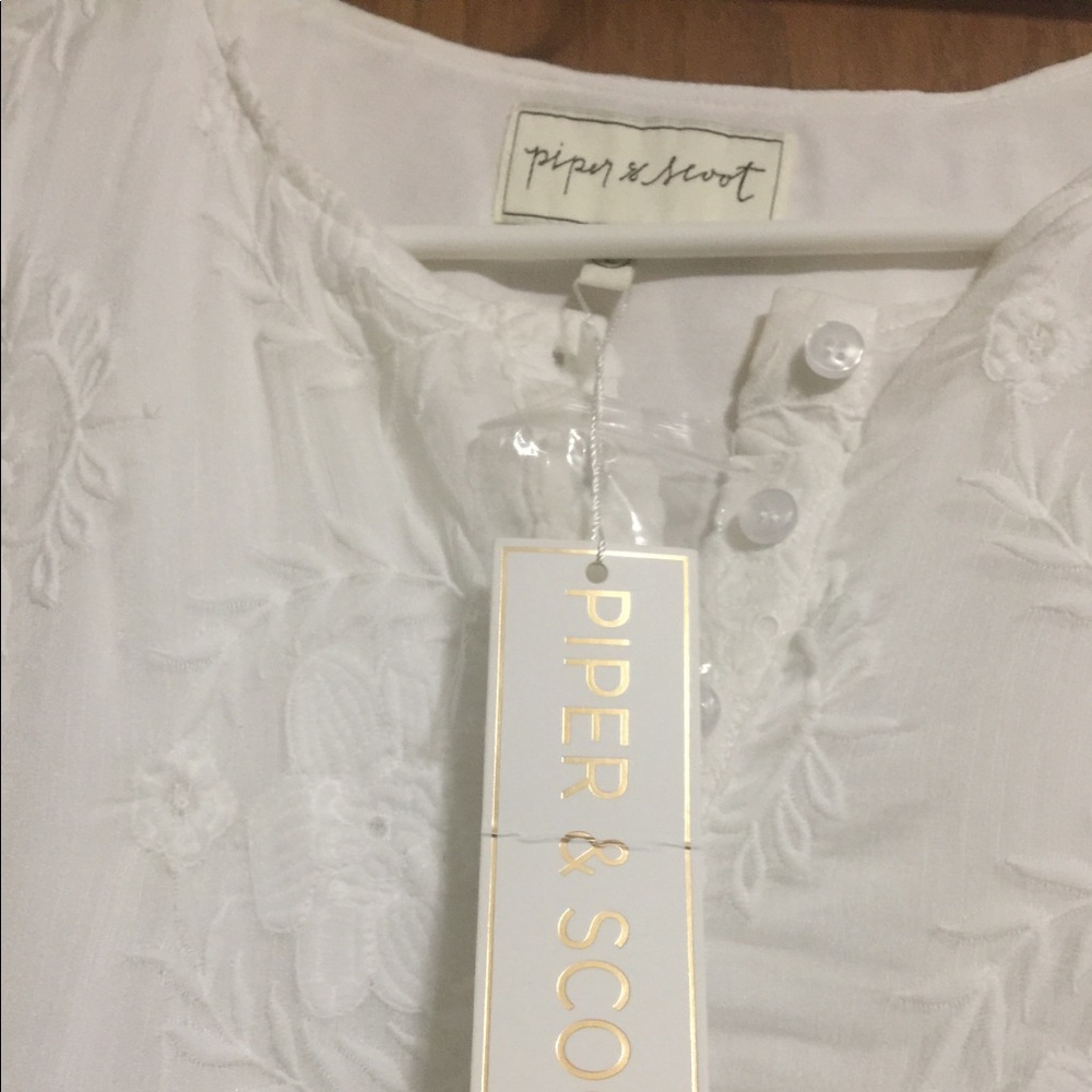 PIPER & SCOOT: THE ELLIE DRESS IN WHITE